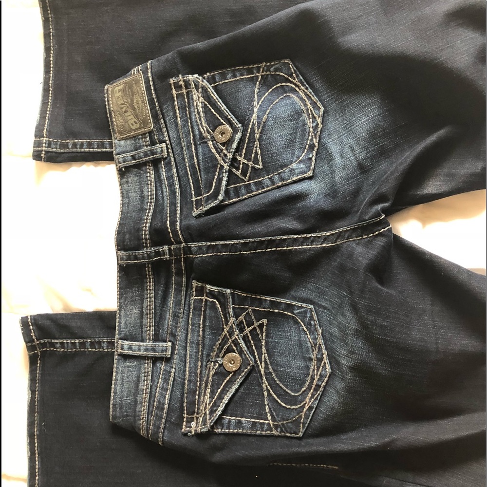 Silver jeans